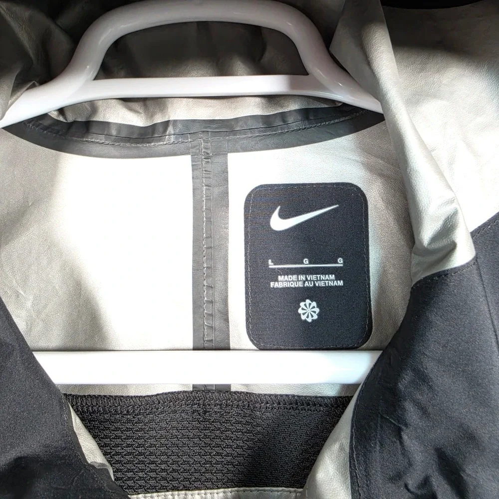 Nike Trail Gore-Tex Infinium Running Jacket Men's L Hooded Black Packable $330